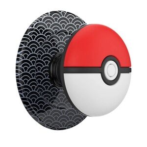 PopSockets Magnetic Phone Grip with MagSafe - Pokémon Puffy Pokeball Seigaiha